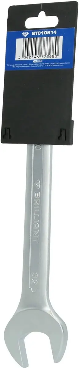 Brilliant Tools BT010914 Dubbele Steeksleutel 30x32mm