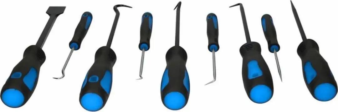Brilliant Tools 9-delige Schraper- en Haken-Set