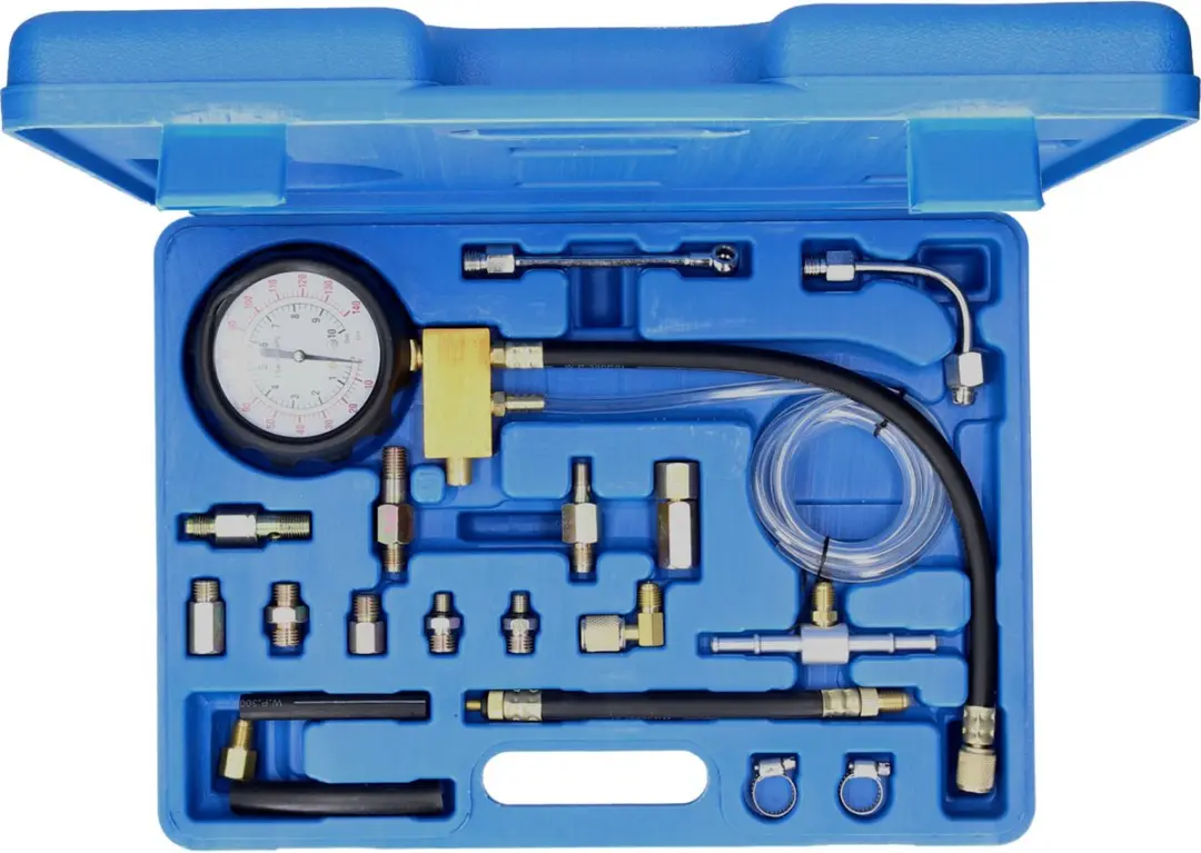 Brilliant Tools BT581350 Brandstofinjectiesysteemtesterset 20-delig - Blauw