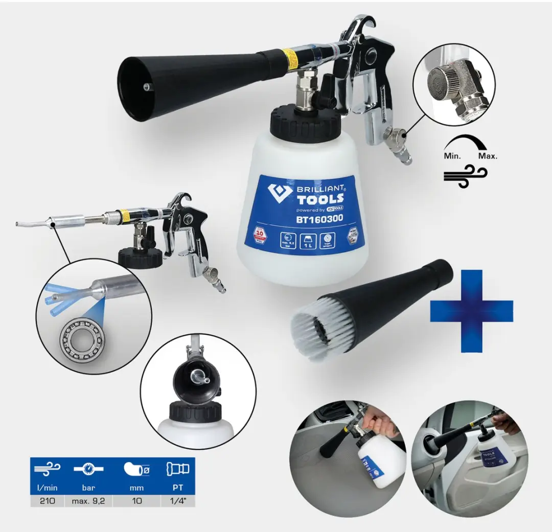 Brilliant Tools BT160300 Persluchtreinigingspistool