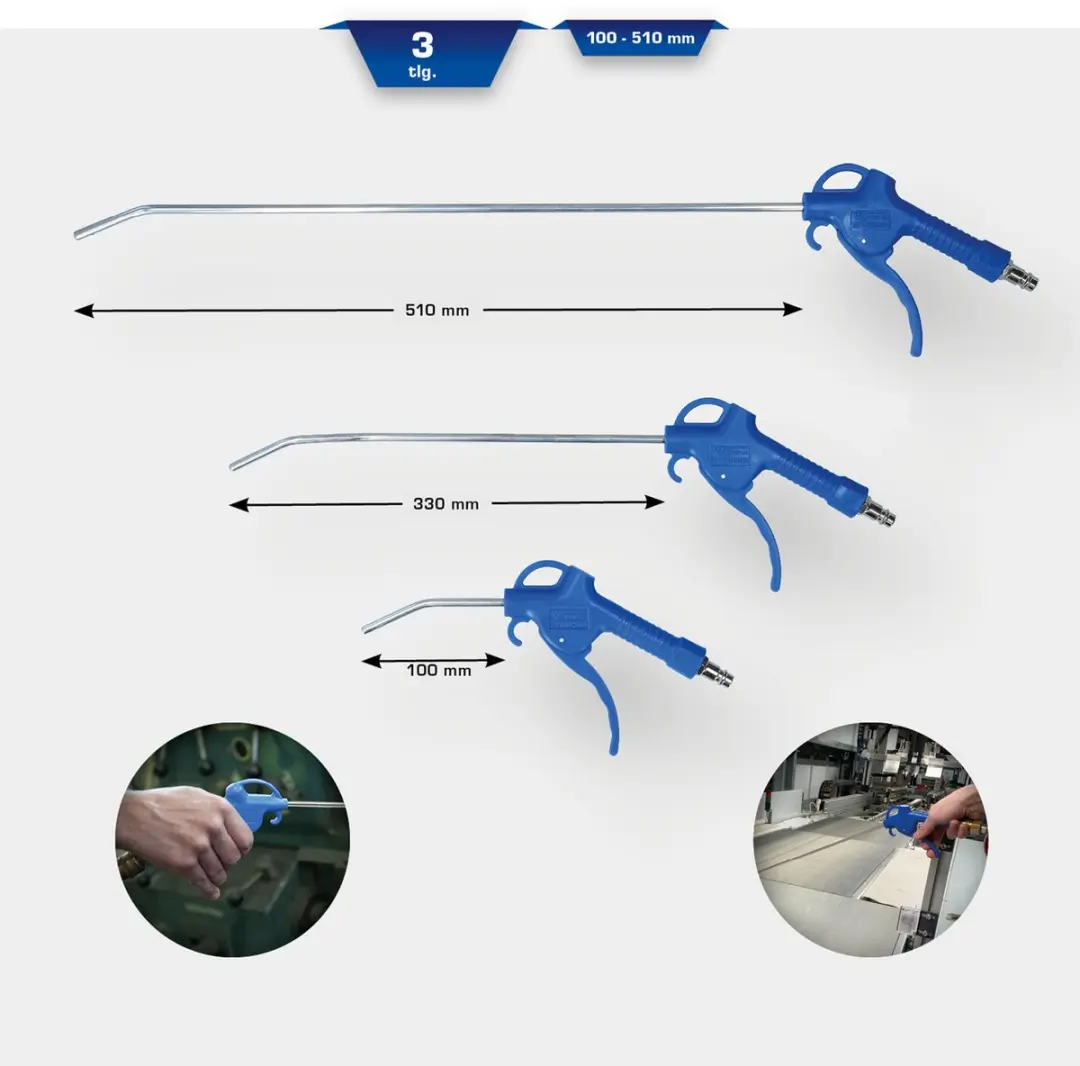 Brilliant Tools BT160500 Pneumatisch Uitblaaspistool 6.3 bar