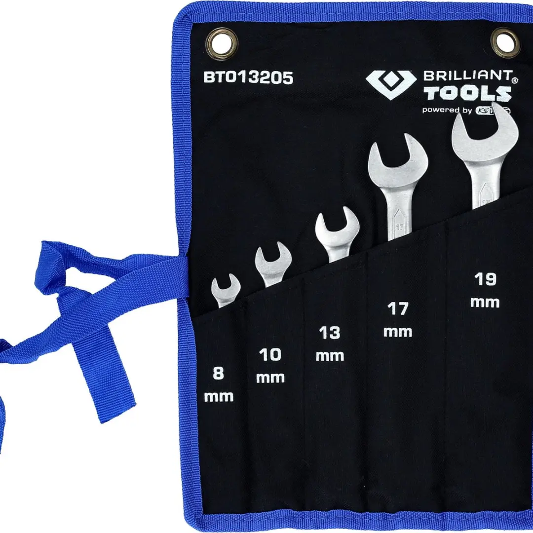 Brilliant Tools BT013205 Ringsleutel met ratelset 8-53mm