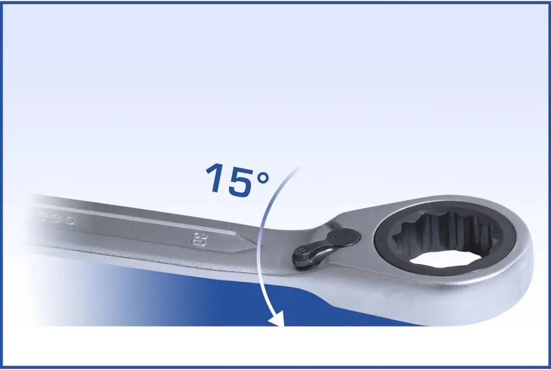 Brilliant Tools BT013205 Ringsleutel met ratelset 8-53mm
