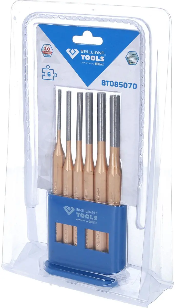 Brilliant Tools BT085070 Pendrijver/Doordrijverset - 6-delig