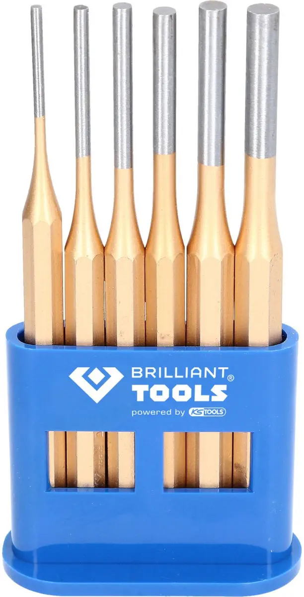 Brilliant Tools BT085070 Pendrijver/Doordrijverset - 6-delig