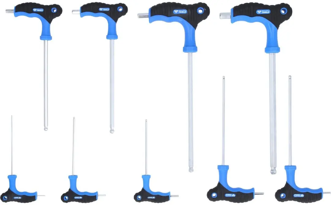 Brilliant Tools BT041100 Haakse Schroevendraaierset 9-delig