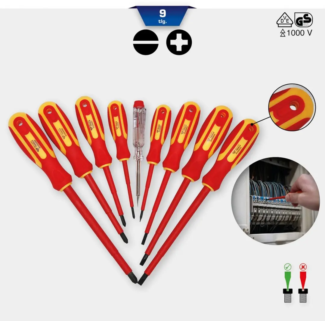 Brilliant Tools BT068010 Schroevendraaierset - 9-delig - afbeelding 6 van 6