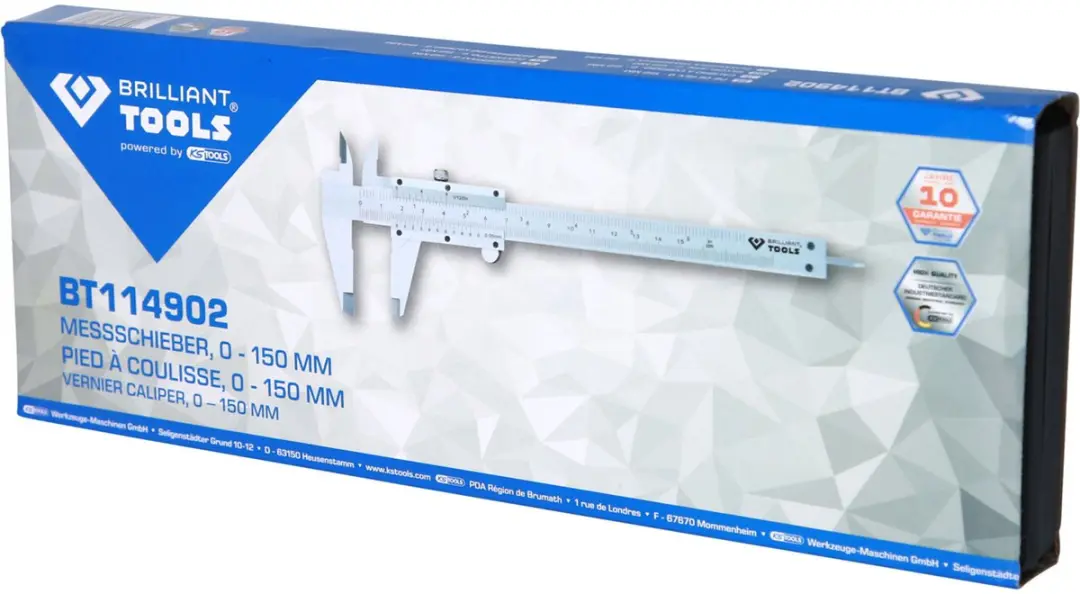Brilliant Tools BT114902 Zakschuifmaat
