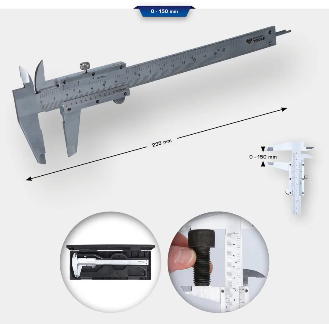 Brilliant Tools BT114902 Zakschuifmaat