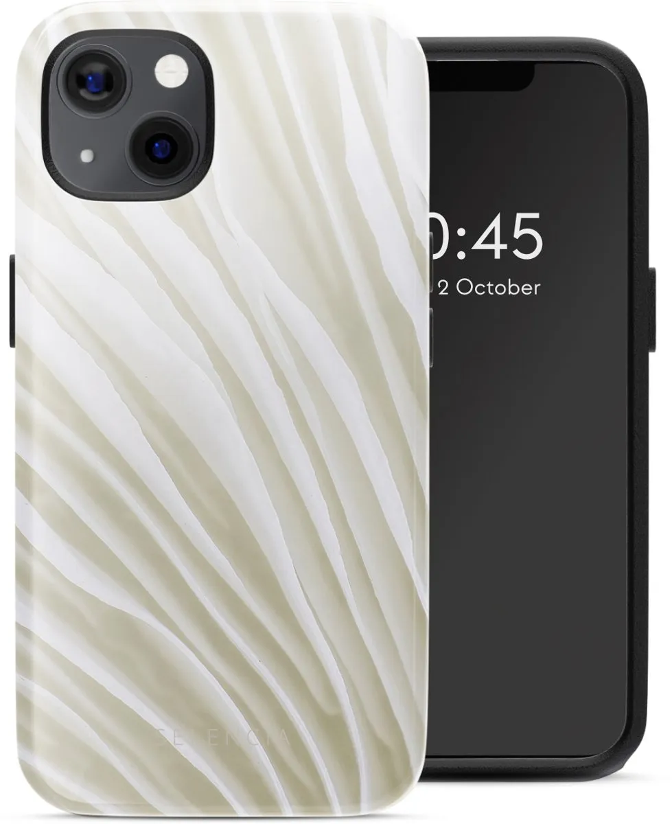 Selencia Hoesje iPhone 13 Nature Light Brown - MagSafe
