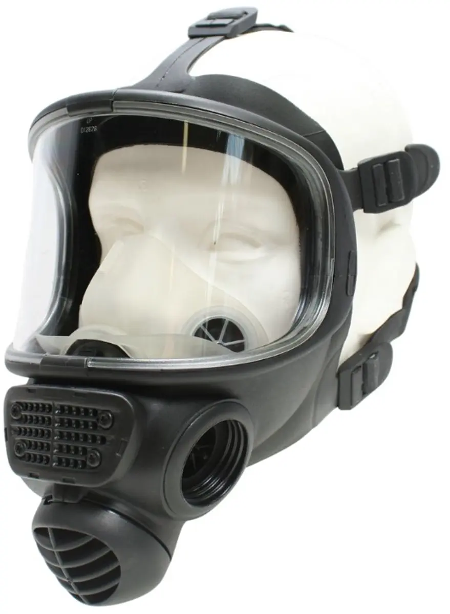3M Scott Promask FF-302 FM3 Volgelaatsmasker / Gasmasker met EN-148 RD40 schroef