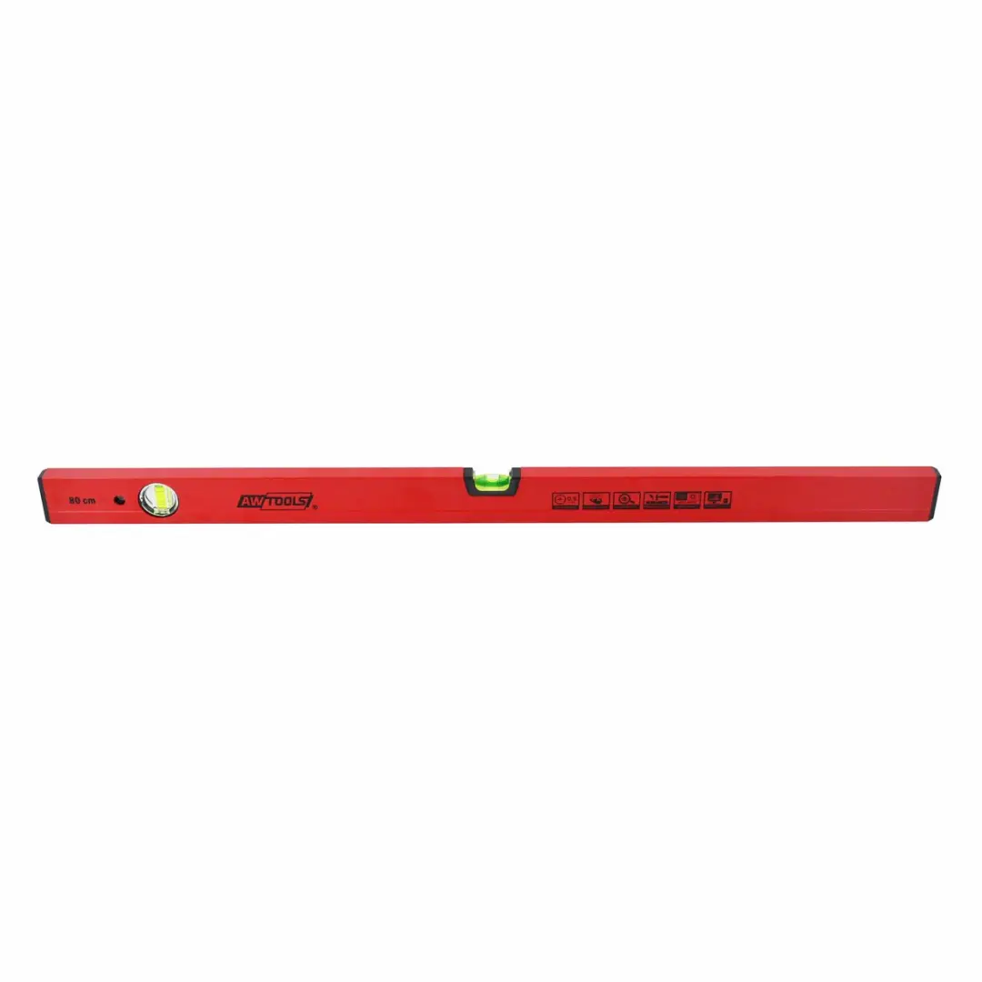 Awtools - Traditionele Waterpas - 100cm - Verf - Aluminium