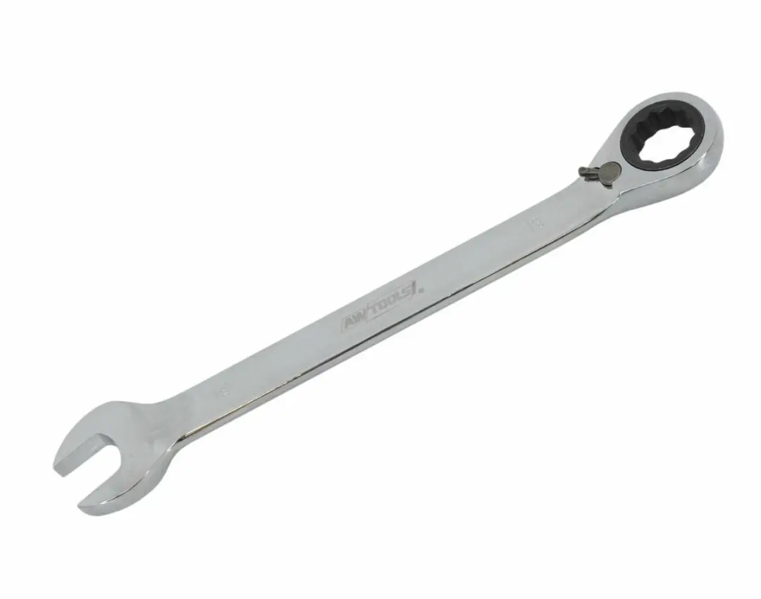 AWTOOLS Plaats-Ring-Ratelsleutel 22mm - Chroom-Vanadium Staal