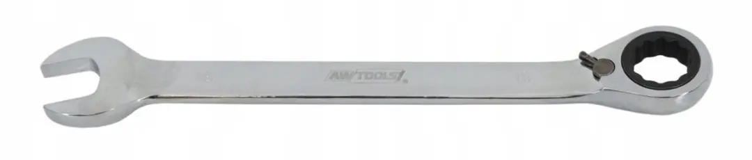 AWTOOLS Plaats-Ring-Ratelsleutel 22mm - Chroom-Vanadium Staal
