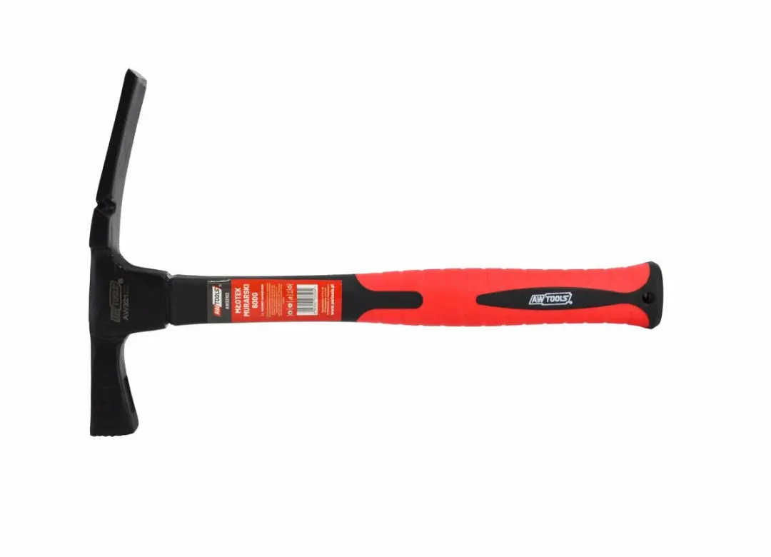 Awtools - Metselaarshamer - 600g - Antislip Handgreep - Glasvezel Steel