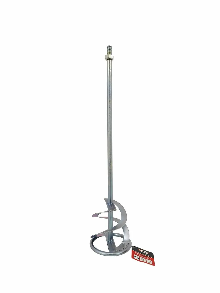 Awtools AW30460 - M14 Mixer - 100mm - 540mm - Verzinkt