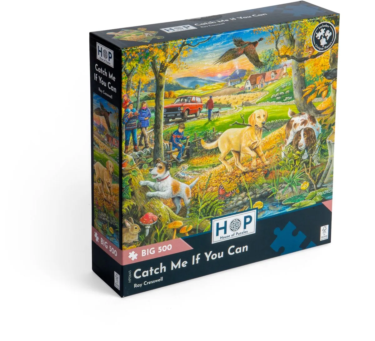 House Of Puzzles Catch Me If You Can Puzzel 500 Stuks - Multicolor
