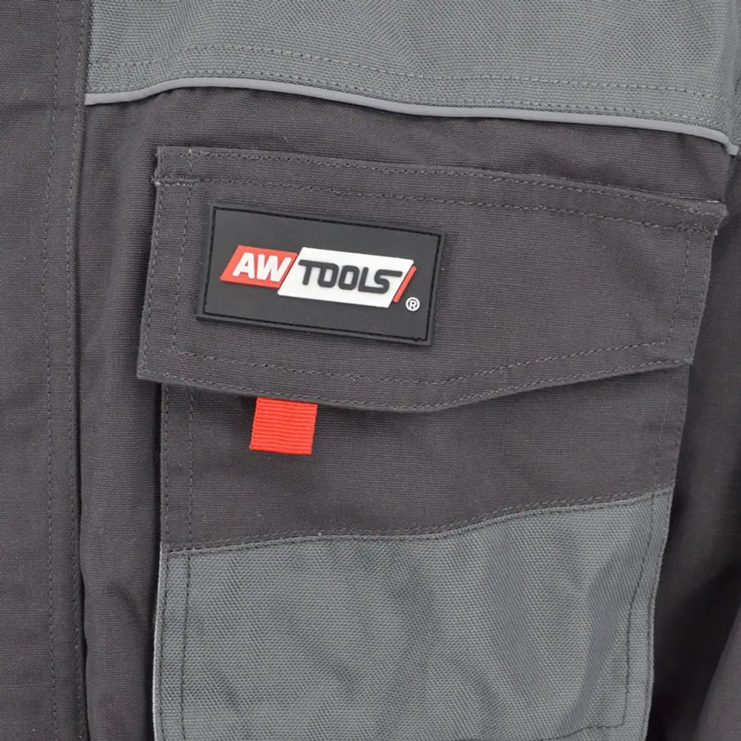 AWTools AW02414 - Werkbroek - XXL - Grijs - 8 zakken