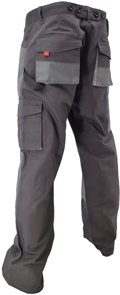 AWTools AW02414 - Werkbroek - XXL - Grijs - 8 zakken