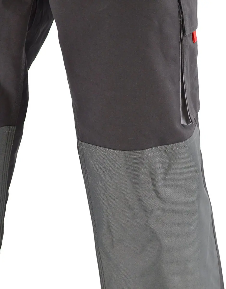 AWTools AW02414 - Werkbroek - XXL - Grijs - 8 zakken