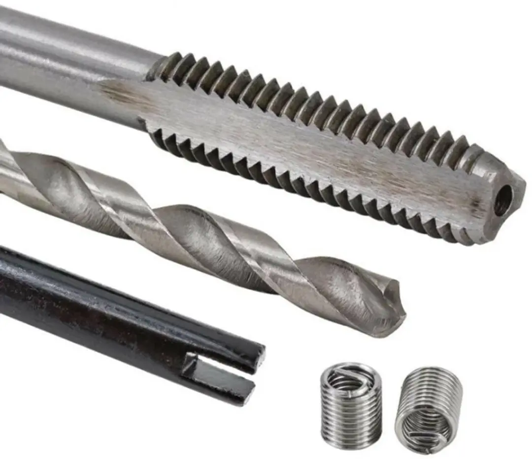 AWTools - Draadreparatieset - M8x1.25mm - 30 stuks - HSS Staal