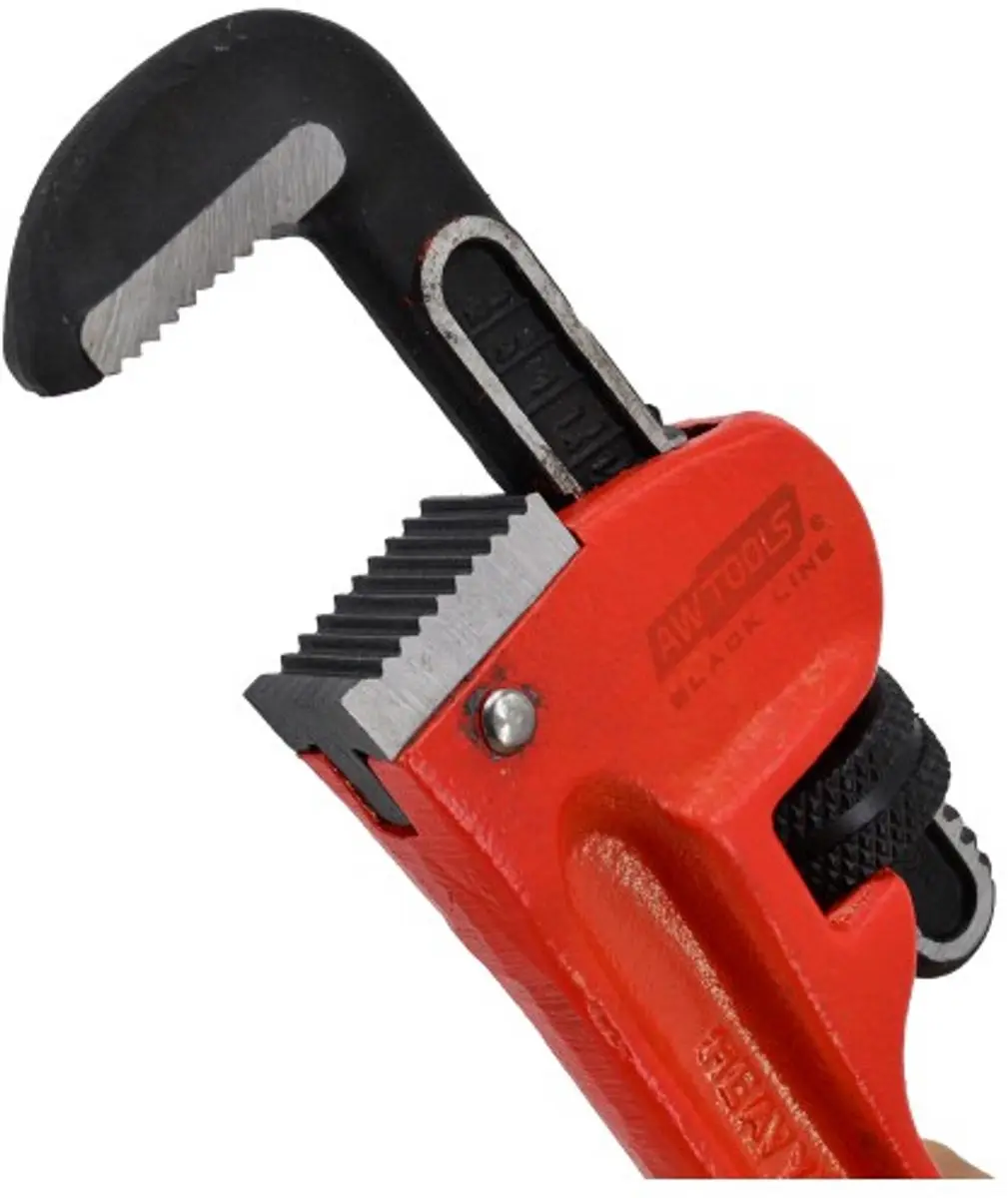 AWTOOLS Black Line AW31404BL Verstelbare Pijpsleutel 450mm - CrV Staal