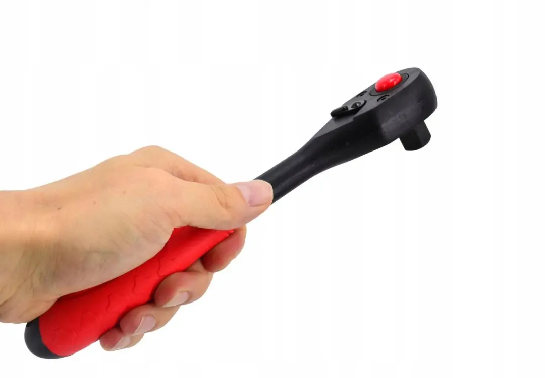 AWTools - Professionele Ratel 1/2" - Chromen Staal - Antislip Handvat - 72 Tanden Mechanisme