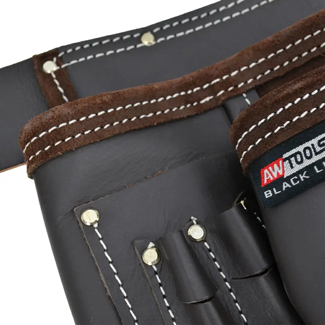 Awtools Black Line - Gereedschapsgordel - 11 Zakjes - Zwart