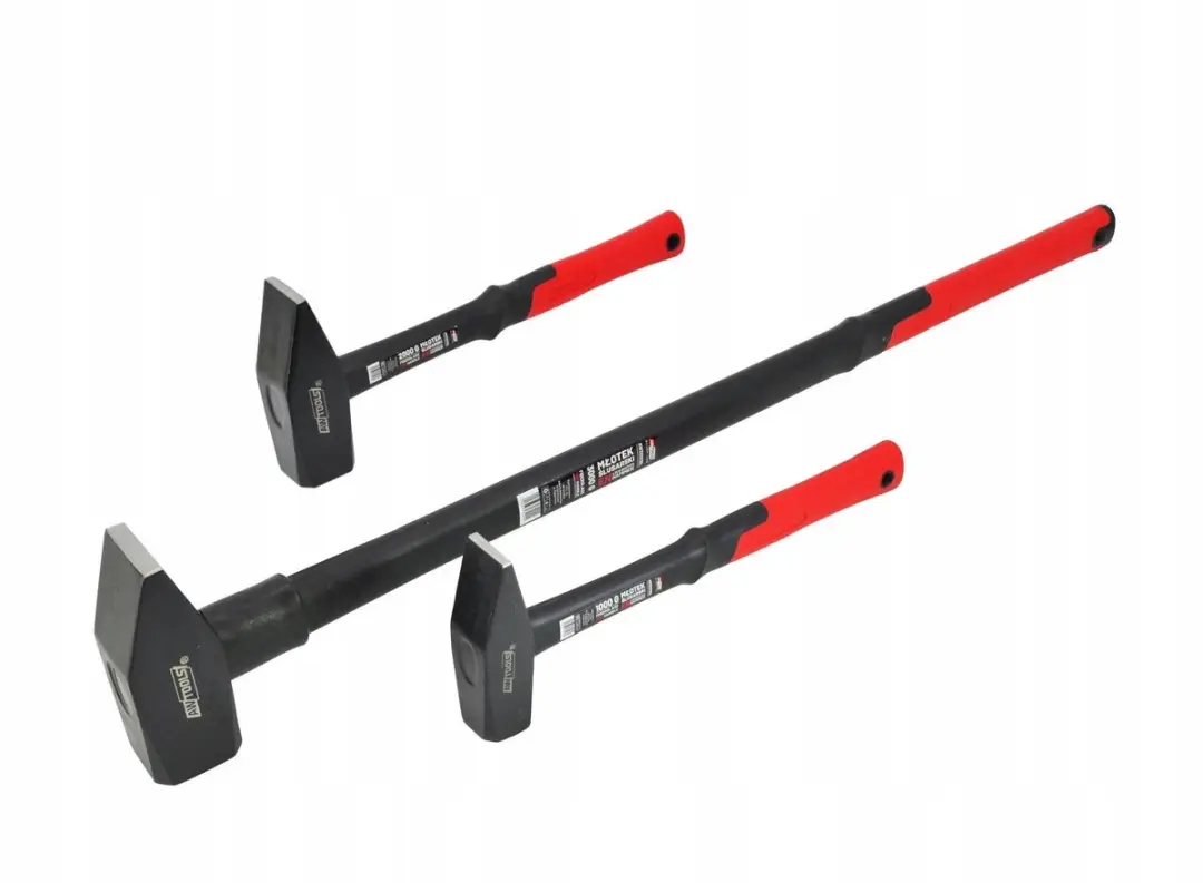 AWTOOLS Slothamer 0,8 kg Glasvezel Zwart