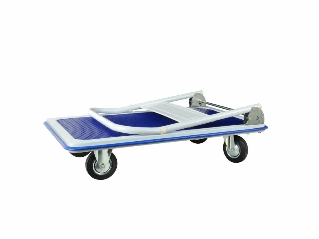 Awtools - Platformwagen - 4 Wielen - 300kg - Inklapbare Handgreep