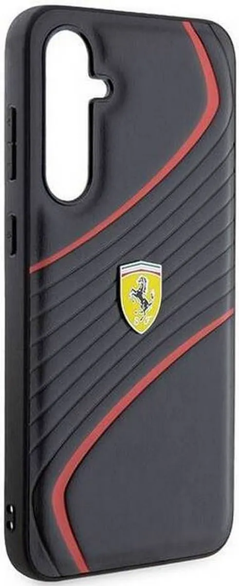 Ferrari Twist Back Case Samsung Galaxy S23 FE - Zwart
