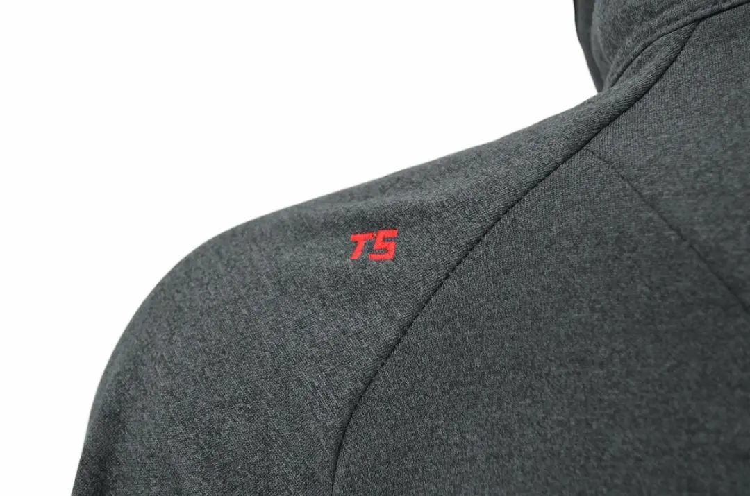 AWTOOLS T5 Polar Fleece Trui XXL - Grijs/Zwart