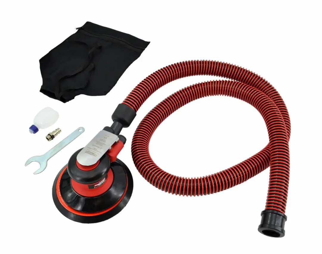 AWTools Black Line - Pneumatische Excenterschuurmachine - 150mm - 5mm