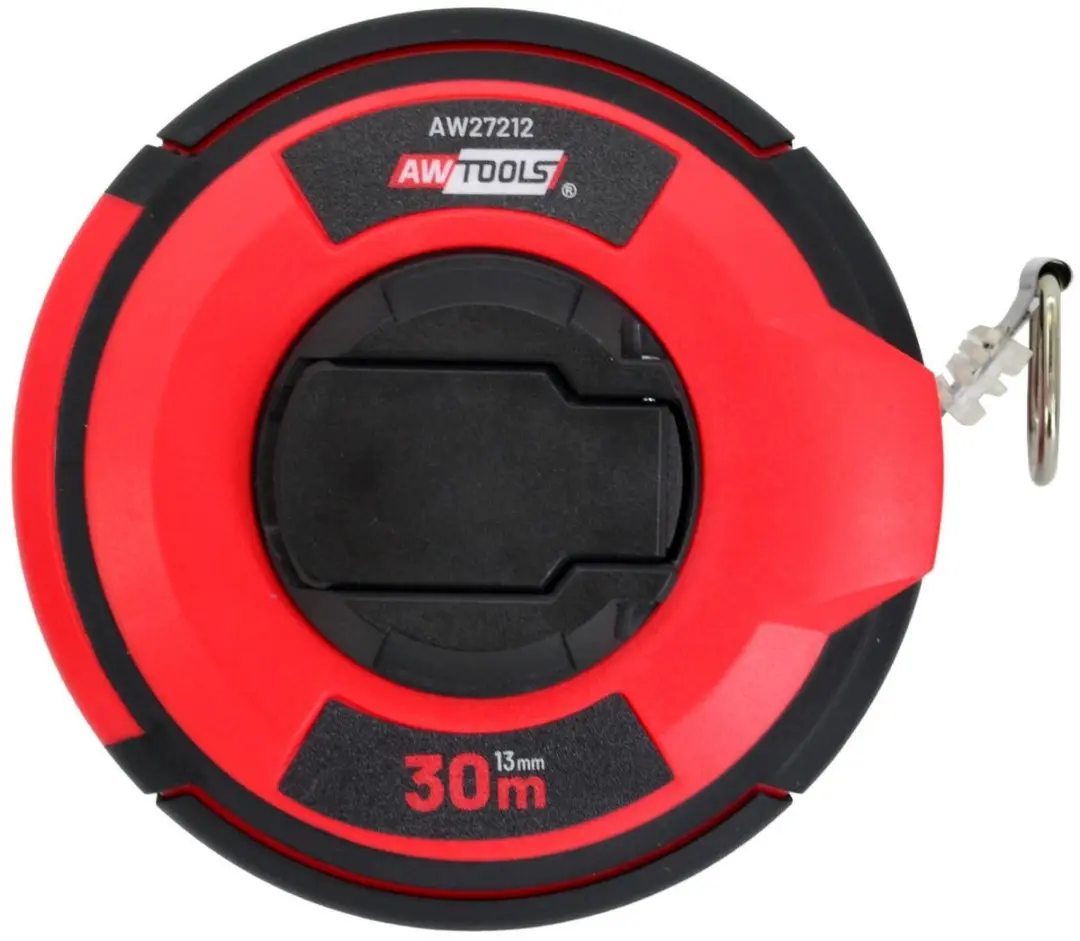 Awtools AW27201 - Meetinstrument - Stalen Meetlint - 20m - Ergonomische Behuizing