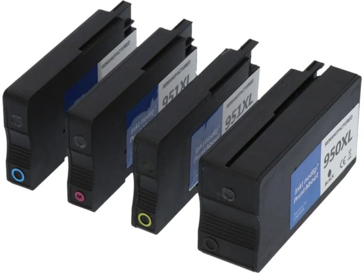 PrintAbout HP 950/951 4-kleuren Inktcartridge 6ZC65AE-PA2 - 161ml