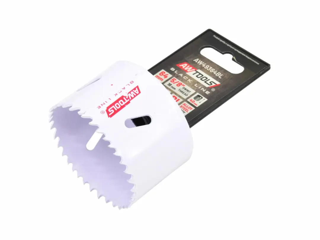 AWTOOLS Black Line Bimetalen Gatenzaag 70mm HSS-Co 8%