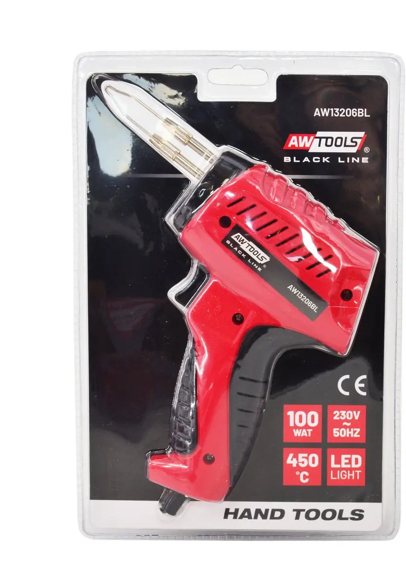 AWTOOLS Black Line Transformator Soldeerpistool