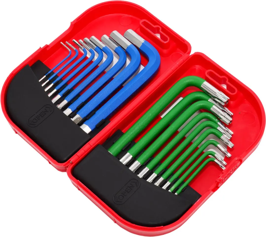 AWTOOLS Inbussleutels HEX 1,5-10,0mm