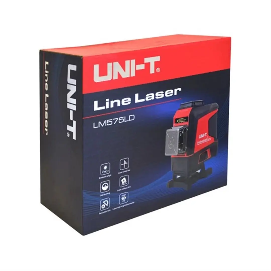 UNI-T LM575LD 3D Groene Kruislijnlaser - 40m Bereik