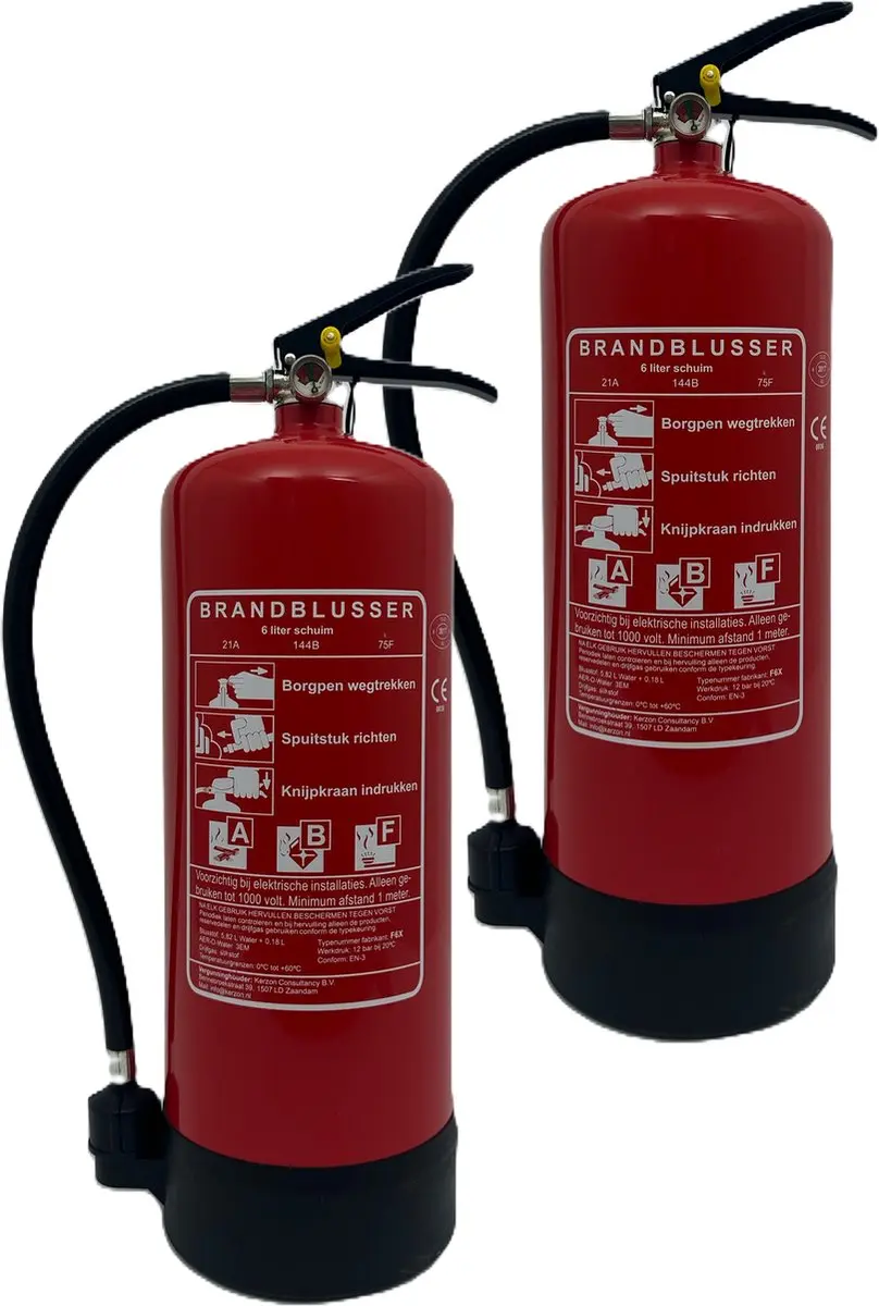 Schuimblusser 6 liter ABF van Mexxo