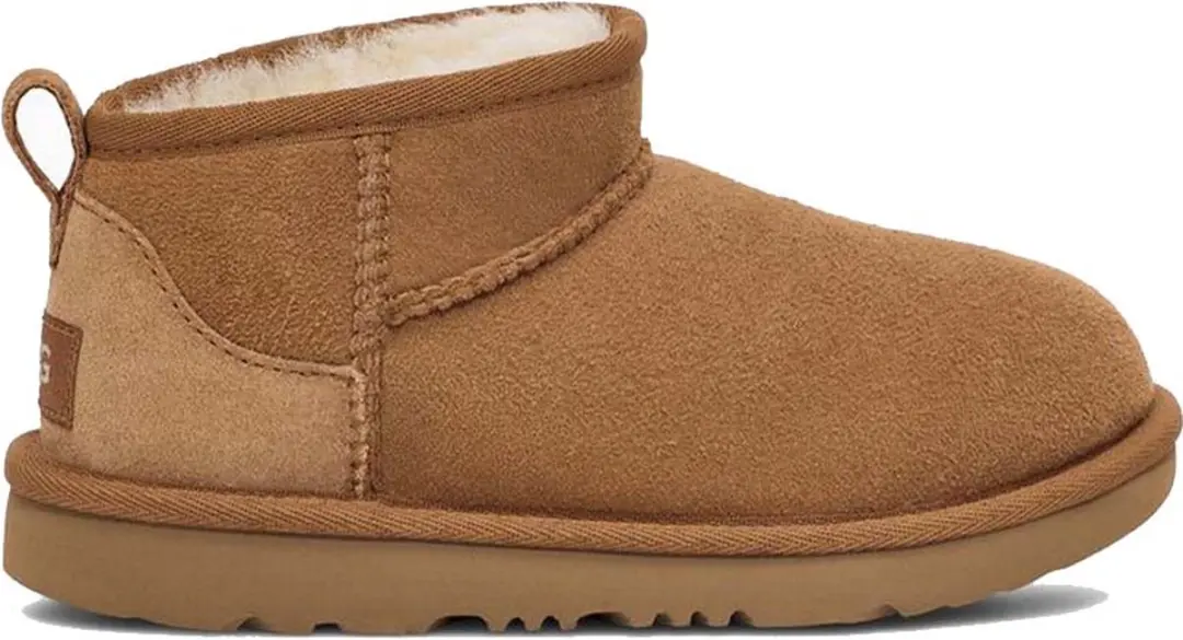 UGG Kids' Classic Ultra Mini Laarzen - Cognac - Maat 33,5
