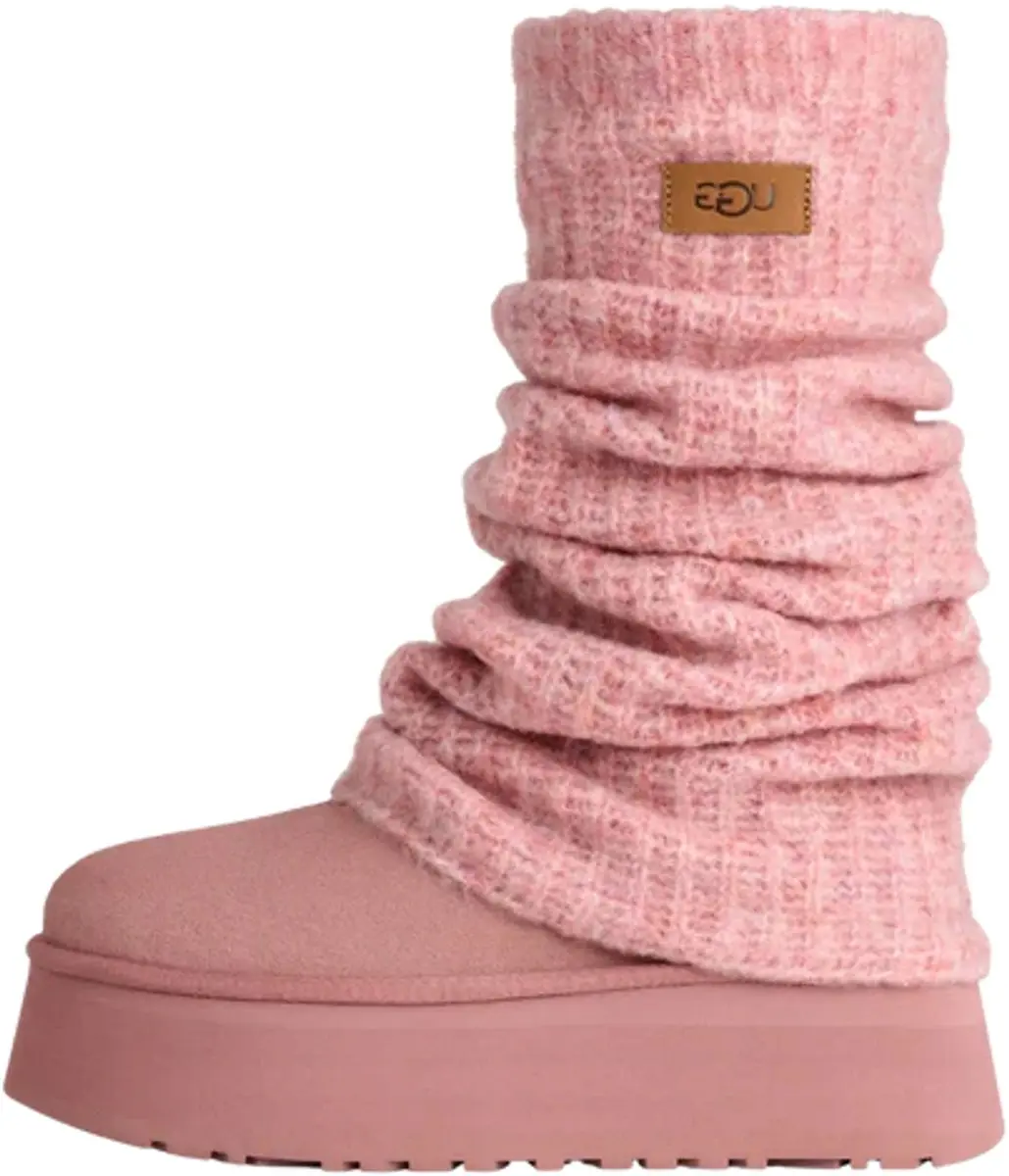 UGG Classic Mini Dipper Legwarmer Boot Pink Dawn (Women's)