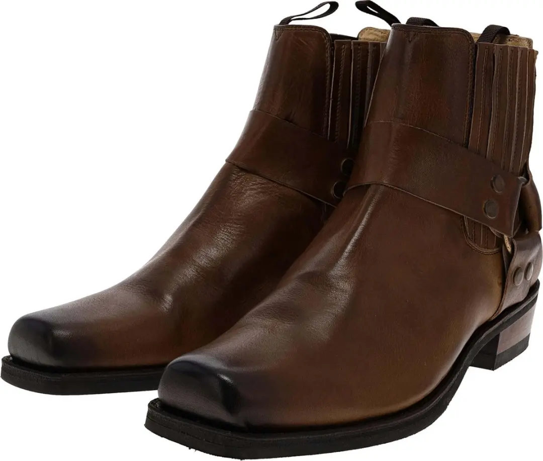 FB Fashion Boots BU2003 Camello biker kuitlaars bruin