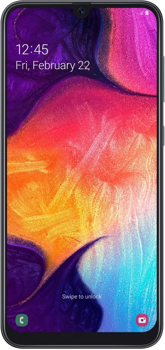 Samsung Galaxy A50 SM-A505FZKSPHN Smartphone - 128GB - Zwart - afbeelding 2 van 6
