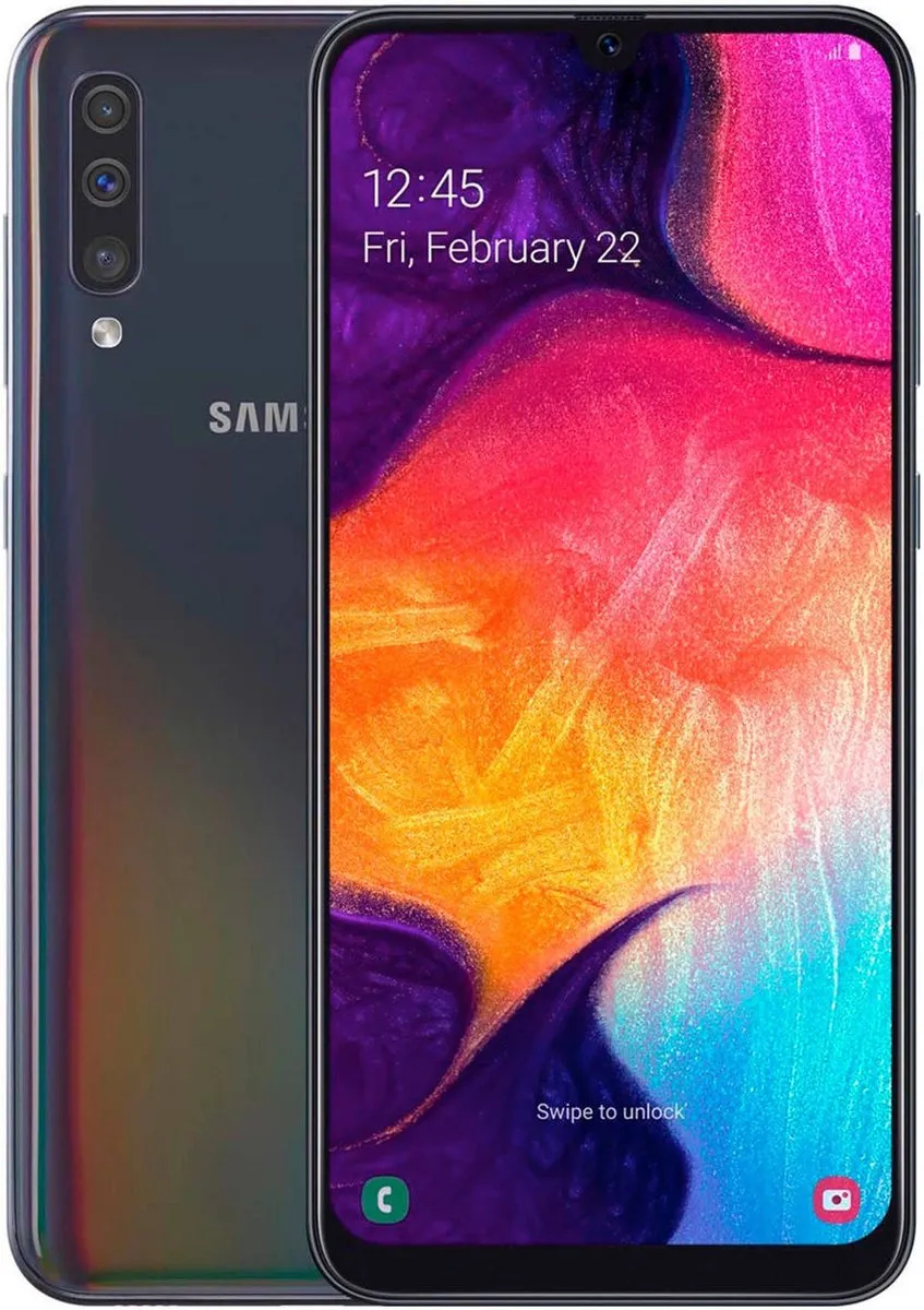 Samsung Galaxy A50 SM-A505FZKSPHN Smartphone