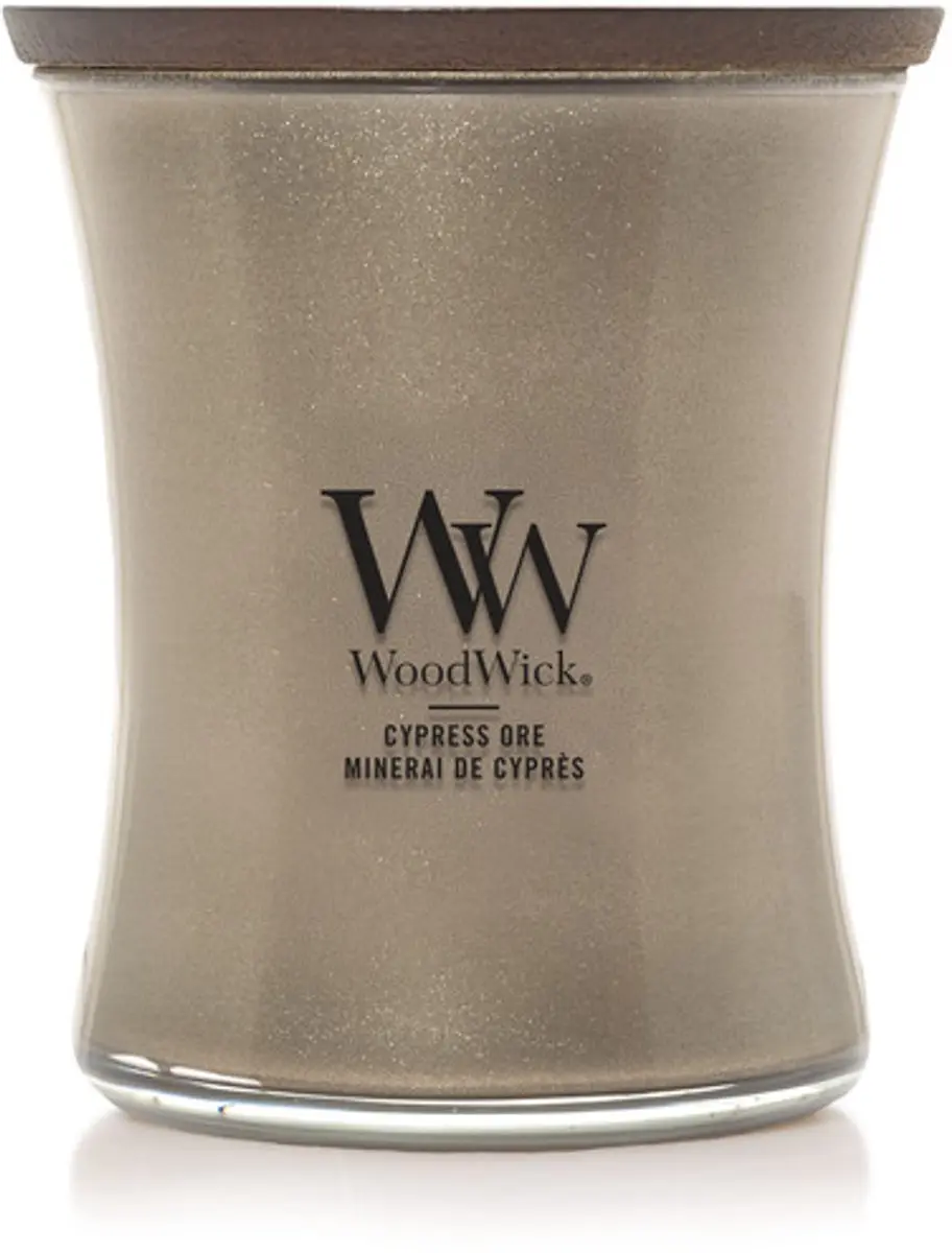 Woodwick Cypress Ore Geurkaars