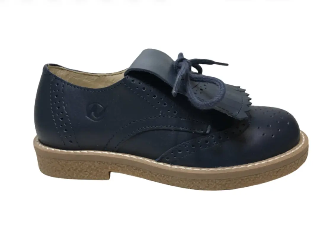 Naturino veter oxford klassieke lederen schoenen Otranto Navy mt 31