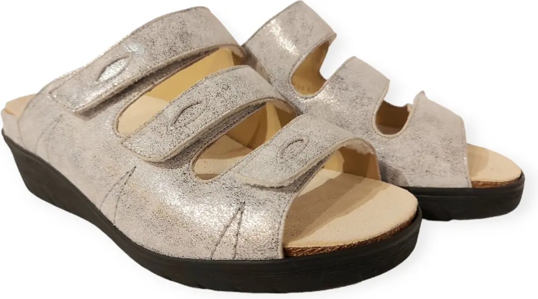 Durea Slippers 7369 044 G - Lichtgrijs