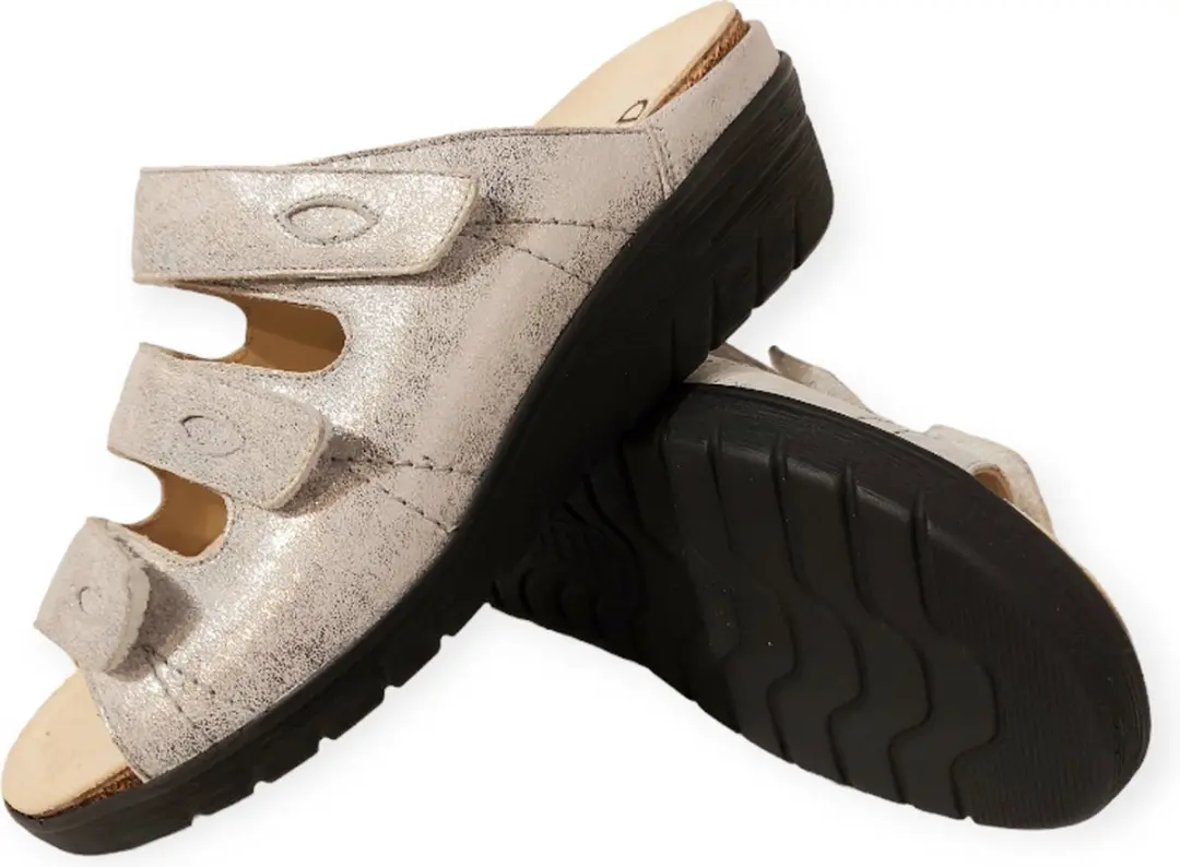 Durea Slippers 7369 044 G - Lichtgrijs