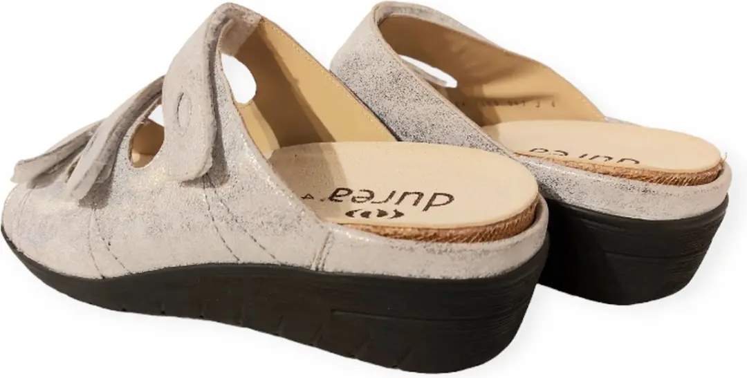 Durea Slippers 7369 044 G - Lichtgrijs
